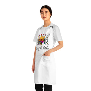 Queen of The Kitchen Personalized Apron Utensils Custom Gift Personalized for Mom/Grandma