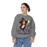 Witch Way To The White House Halloween Sweatshirt - Sweatshirt Election 2024