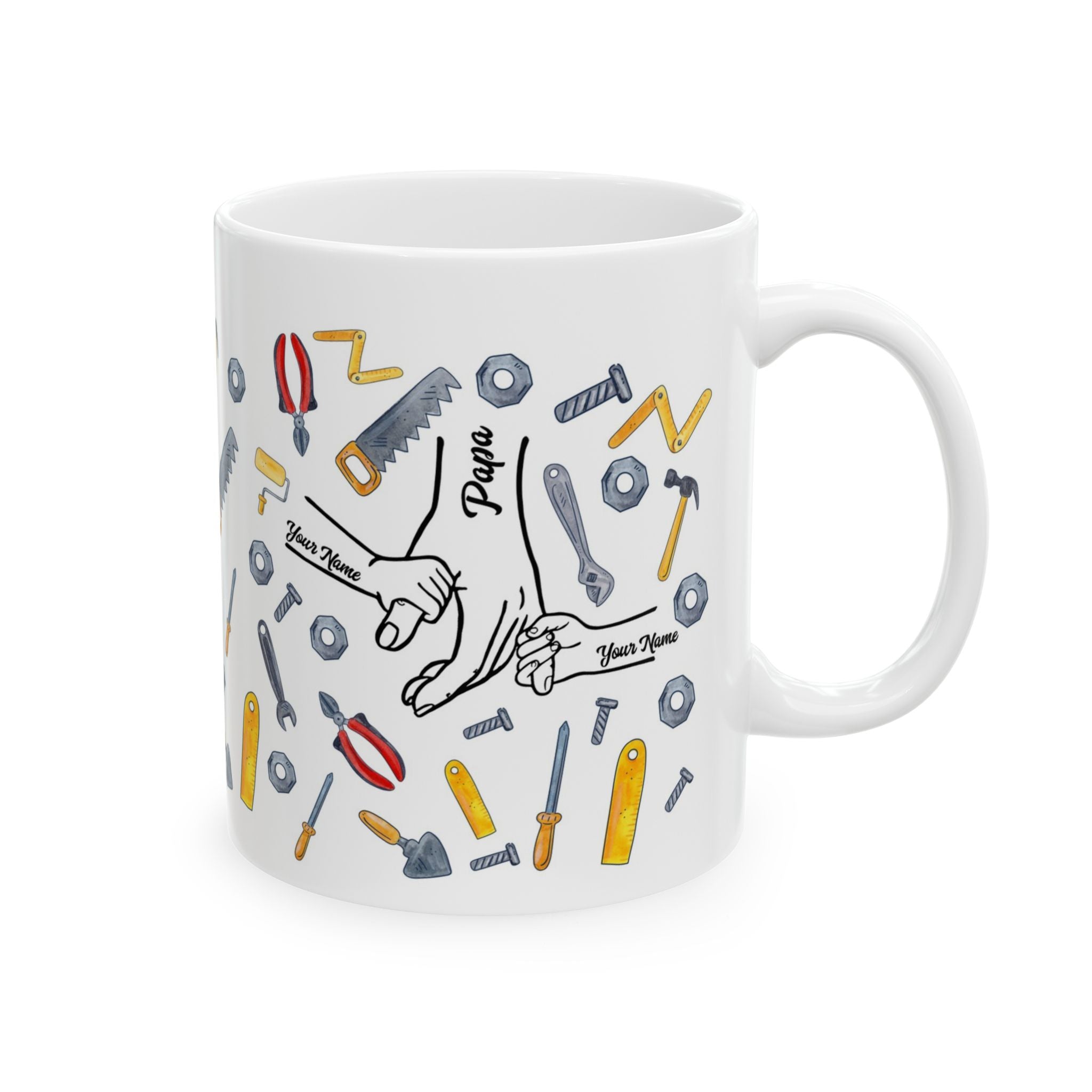 Papa Mug Gift For Dad Personalized Mug