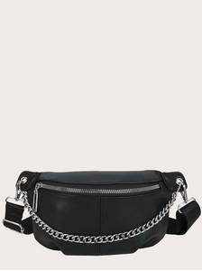 Multifunctional Chain Waist Bag, Unisex Sport Shoulder Sling Crossbody Bag