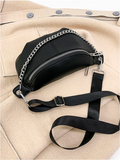 Multifunctional Chain Waist Bag, Unisex Sport Shoulder Sling Crossbody Bag