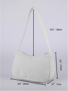 Casual Corduroy Minimalist Bag