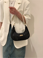 Multi-Functional Crescent Moon Shoulder Bag
