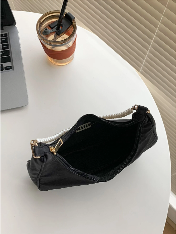 Multi-Functional Crescent Moon Shoulder Bag