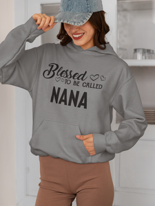 Personalized Blessed To Be Called NANA Custom Hoodie Gift For Her And Mom