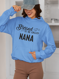 Personalized Blessed To Be Called NANA Custom Hoodie Gift For Her And Mom