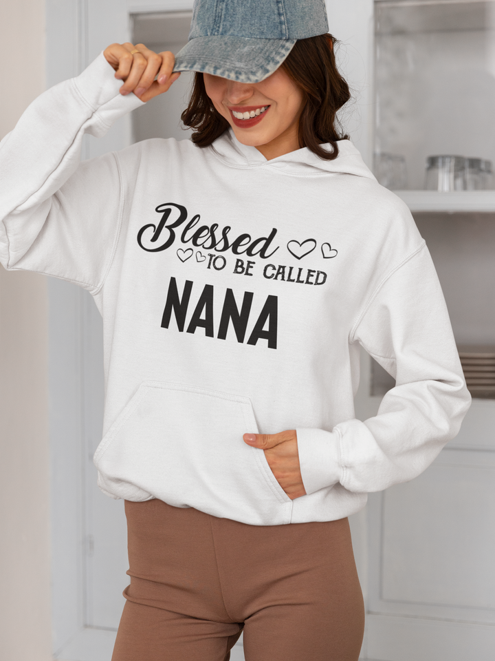 Personalized Blessed To Be Called NANA Custom Hoodie Gift For Her And Mom