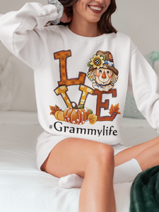 Grammylife Personalized Custom Sweatershirt Gift For Her And Mom