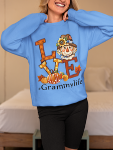 Grammylife Personalized Custom Sweatershirt Gift For Her And Mom