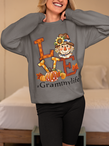 Grammylife Personalized Custom Sweatershirt Gift For Her And Mom