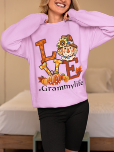 Grammylife Personalized Custom Sweatershirt Gift For Her And Mom