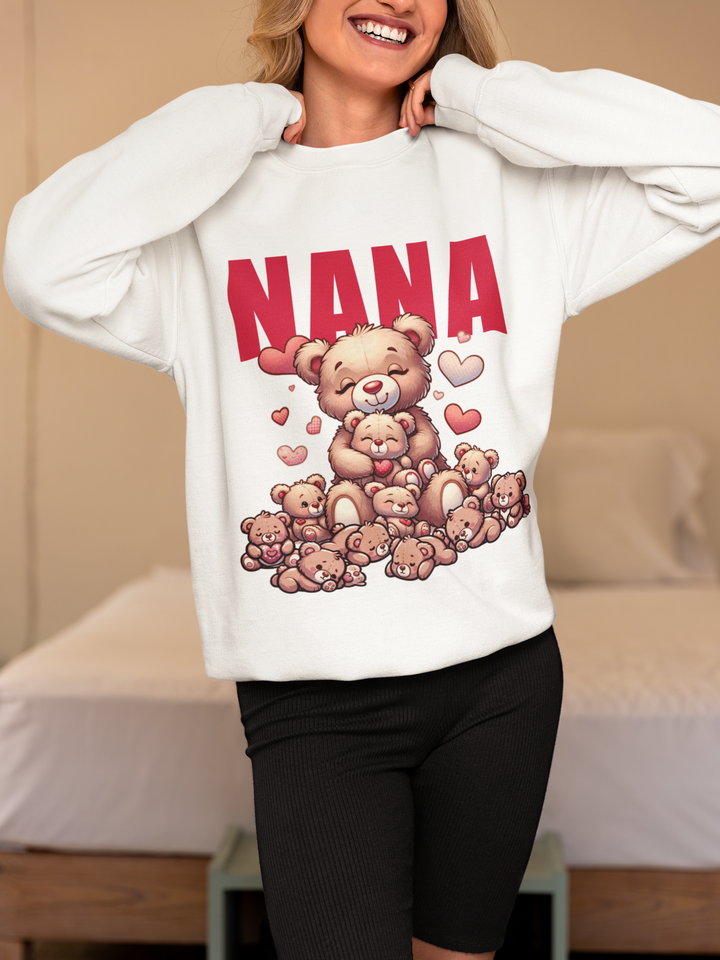 Personalized Custom NANA Sweatshirt Gift For Her And Mom