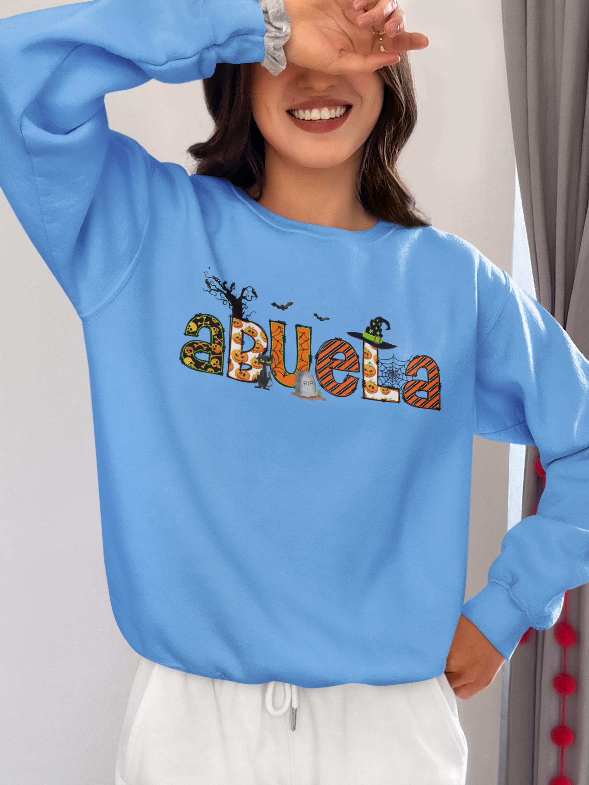 Personalized Abuela Custom Sweatshirt Gift For Her And Mom