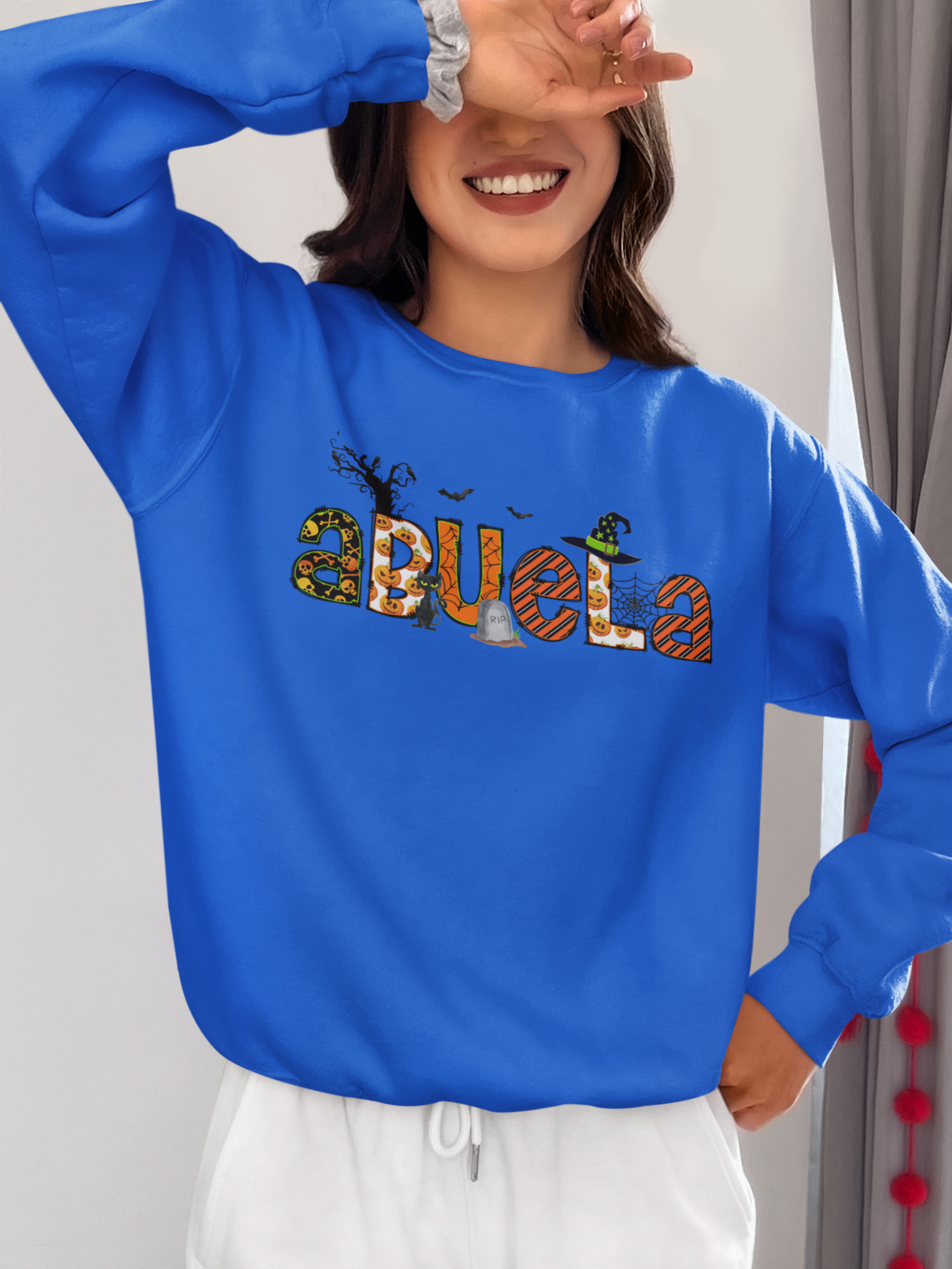 Personalized Abuela Custom Sweatshirt Gift For Her And Mom