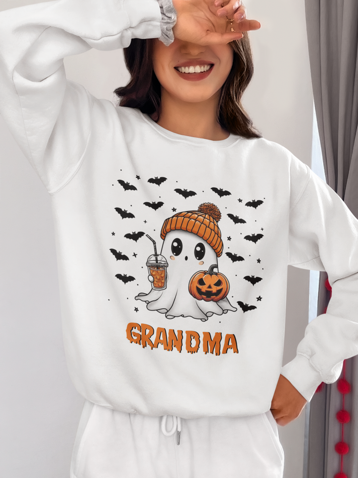 Grandma Personalized Custom Sweatshirt Gift For Her And Mom