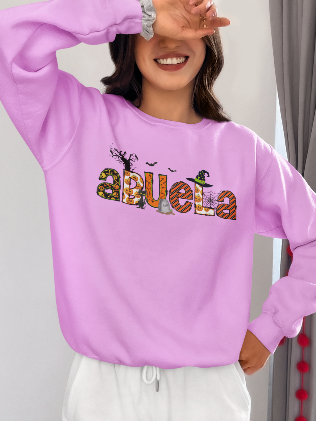 Personalized Abuela Custom Sweatshirt Gift For Her And Mom