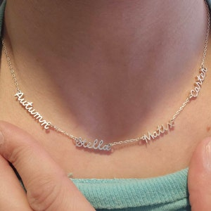 Personalized Name Necklace Custom Jewelry Gift
