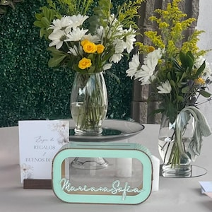 Wooden Piggy Bank for Kids Baby and Toddler Gifts