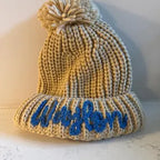 Personalized Kids Knit Beanie Custom Name Winter Hat