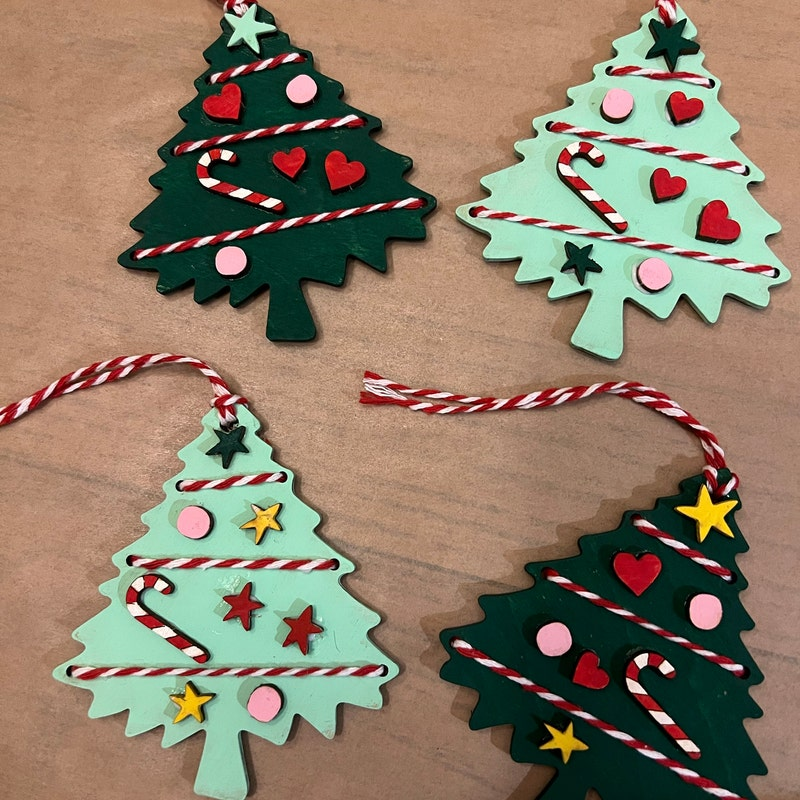 Christmas Tree Ornament Craft Kit