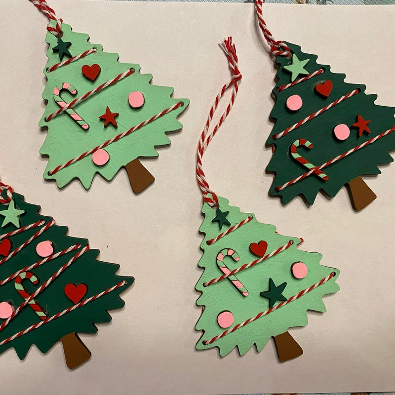 Christmas Tree Ornament Craft Kit