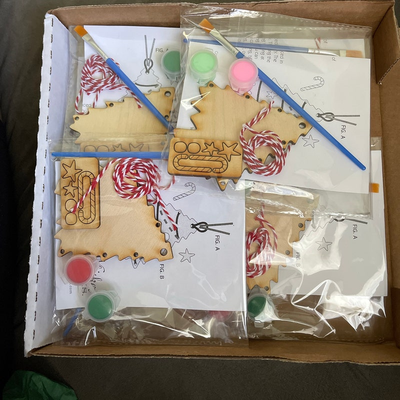 Christmas Tree Ornament Craft Kit