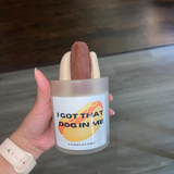 Funny Hot Dog Candle Novelty Gift