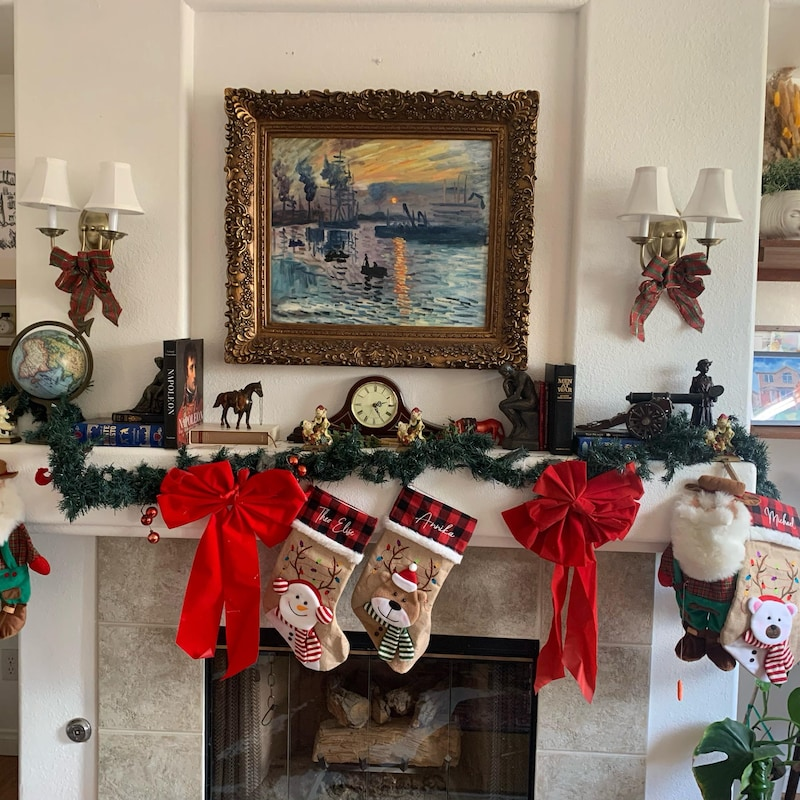 Personalized 3D Family Christmas Stockings