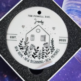 Personalized New Home Ornament Gift