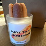 Funny Hot Dog Candle Novelty Gift