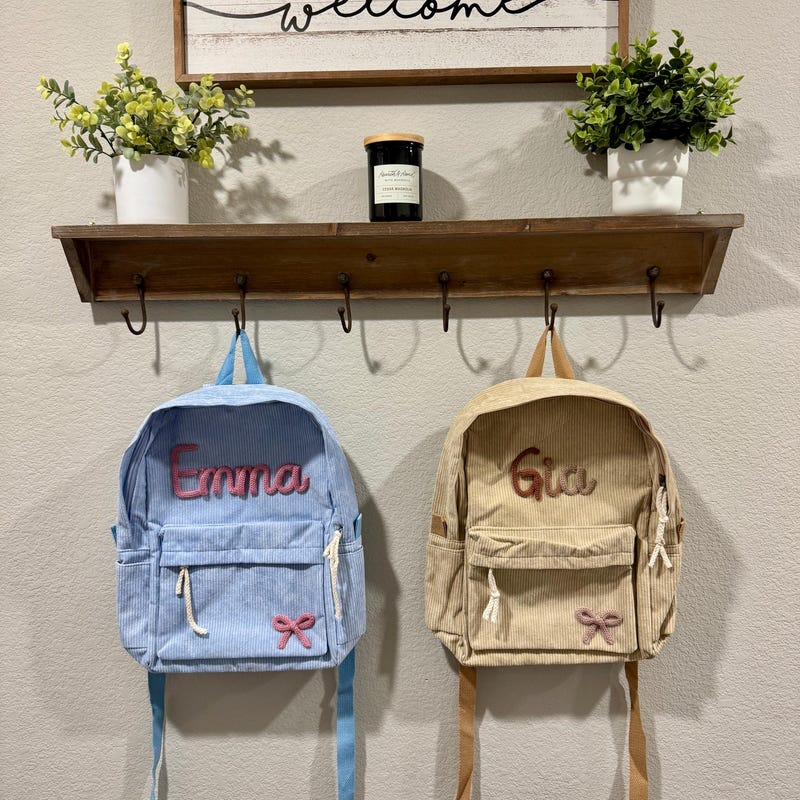 Personalized Kid Backpack • Kid Christmas Gift