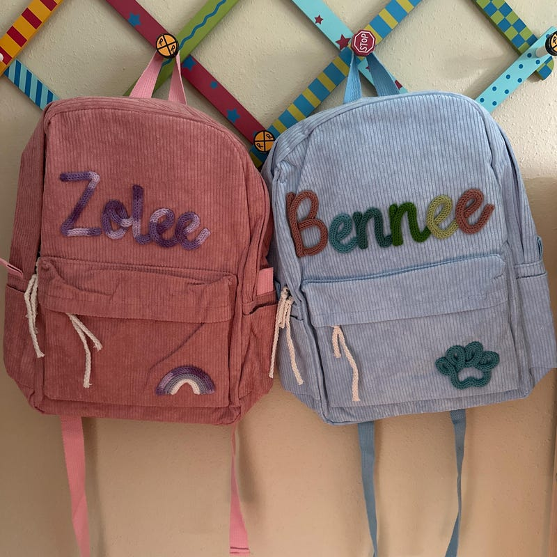 Personalized Kid Backpack • Kid Christmas Gift