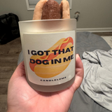 Funny Hot Dog Candle Novelty Gift