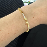 Personalized Multiple Name Tennis Bracelet Gift