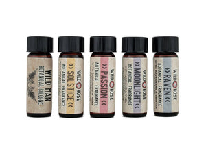 Natural Cologne Oil WILD MAN Unisex Natural Perfume 3.7 ml // 1 Dram