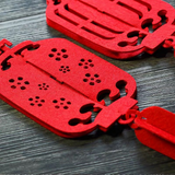 Chinese Wedding 3D Felt Lanterns Double Happiness Decor