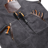 Personalized Canvas & Leather Apron for Men & Women