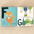Personalized Christmas Zoo Name Book for Kids