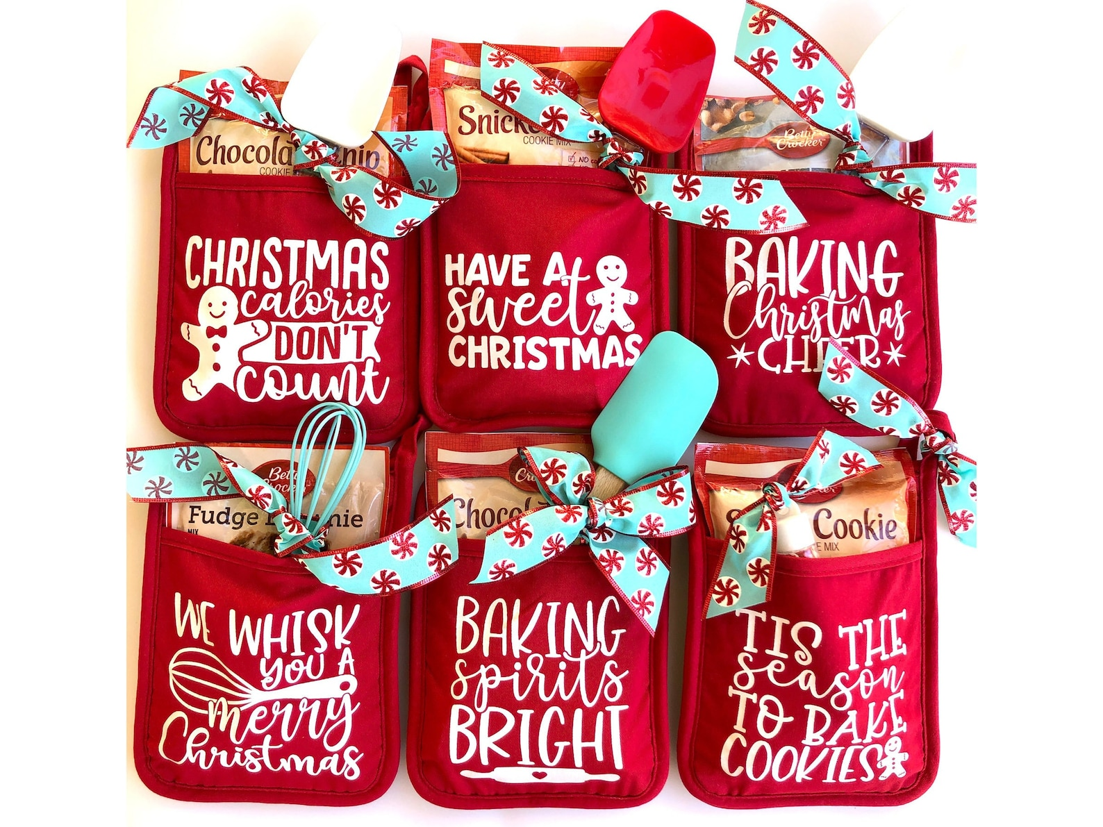 Holiday Potholder Neighbor Gift