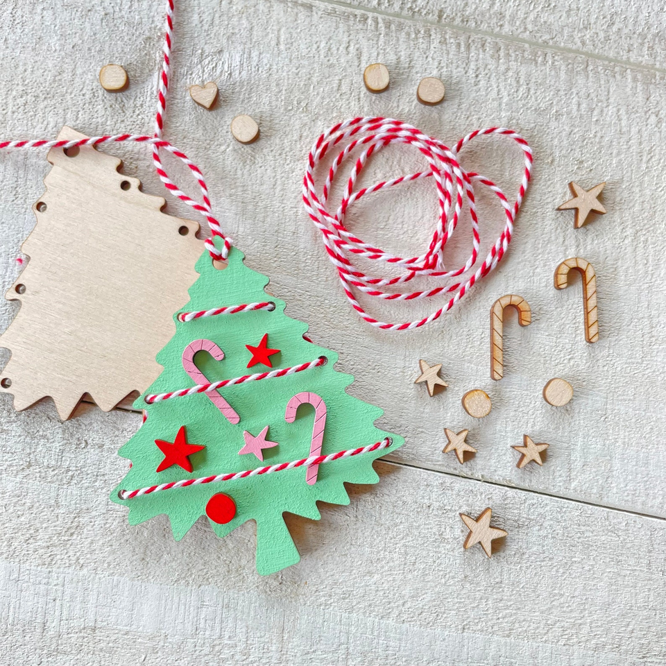Christmas Tree Ornament Craft Kit