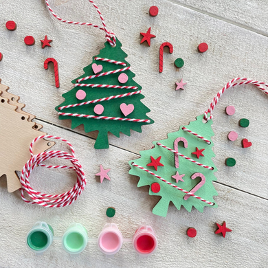 Christmas Tree Ornament Craft Kit