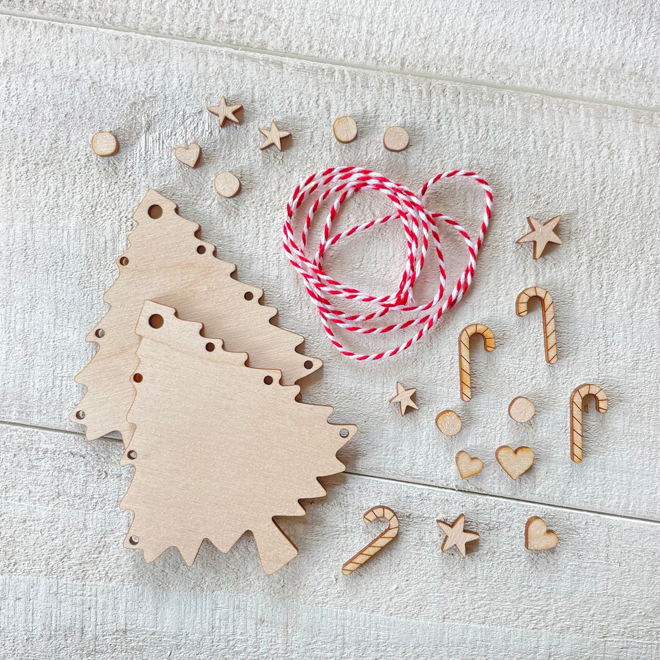Christmas Tree Ornament Craft Kit