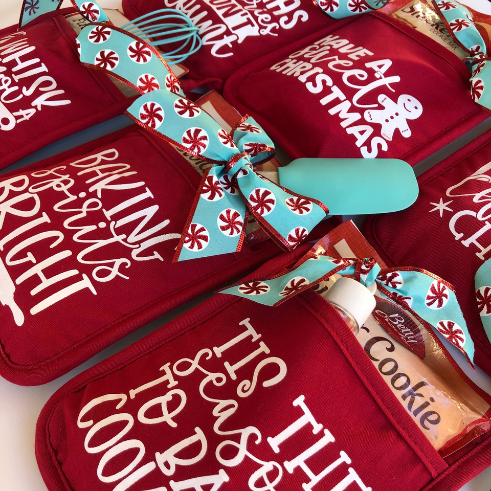 Holiday Potholder Neighbor Gift