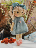 Personalized Crochet Doll with Changeable Outfit