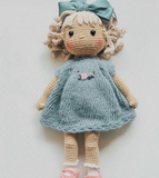 Personalized Crochet Doll with Changeable Outfit