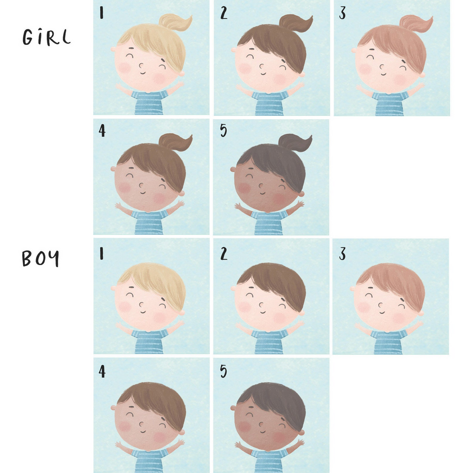 Personalized Christmas Zoo Name Book for Kids