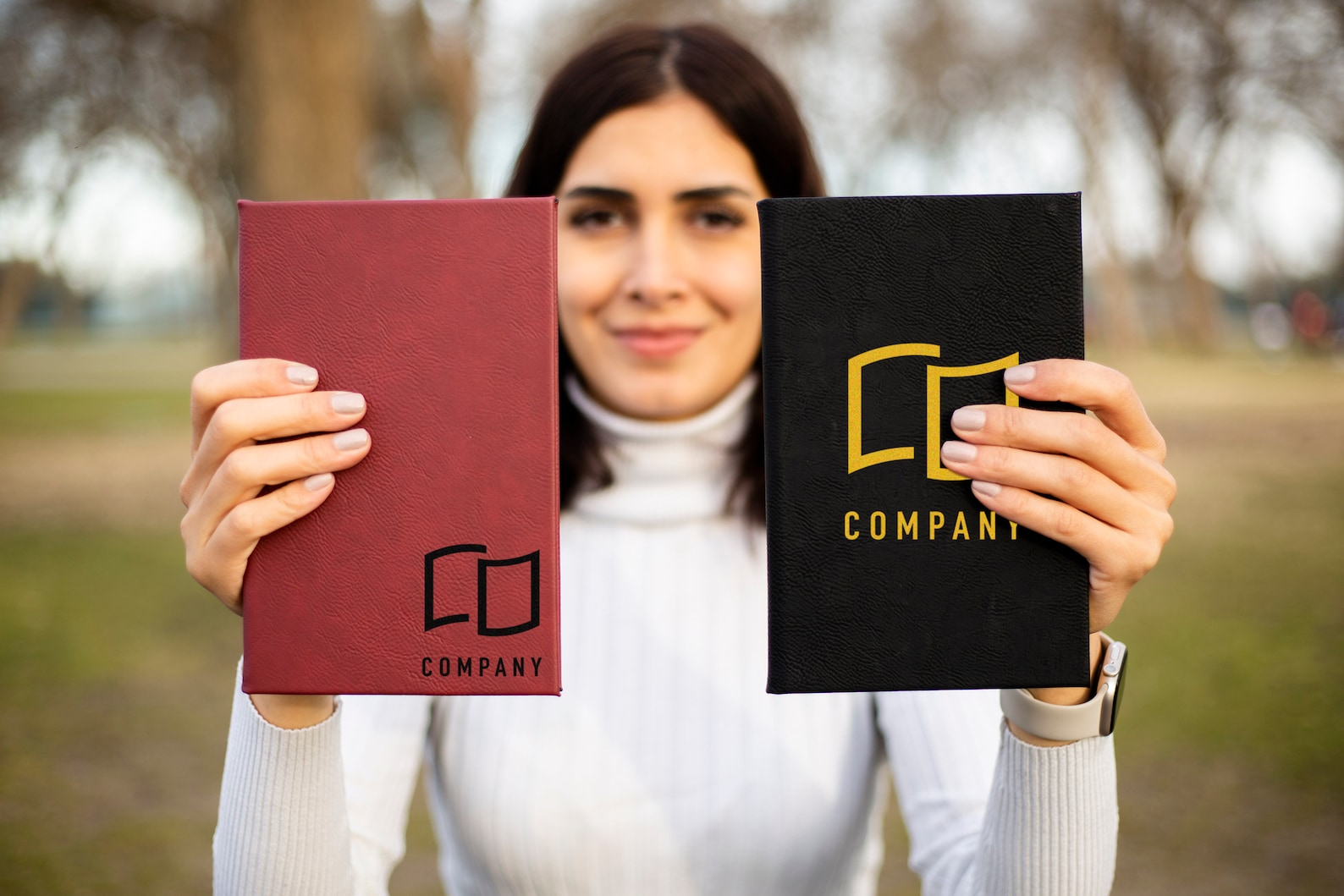 Personalized Leather Journal for Business Gifts