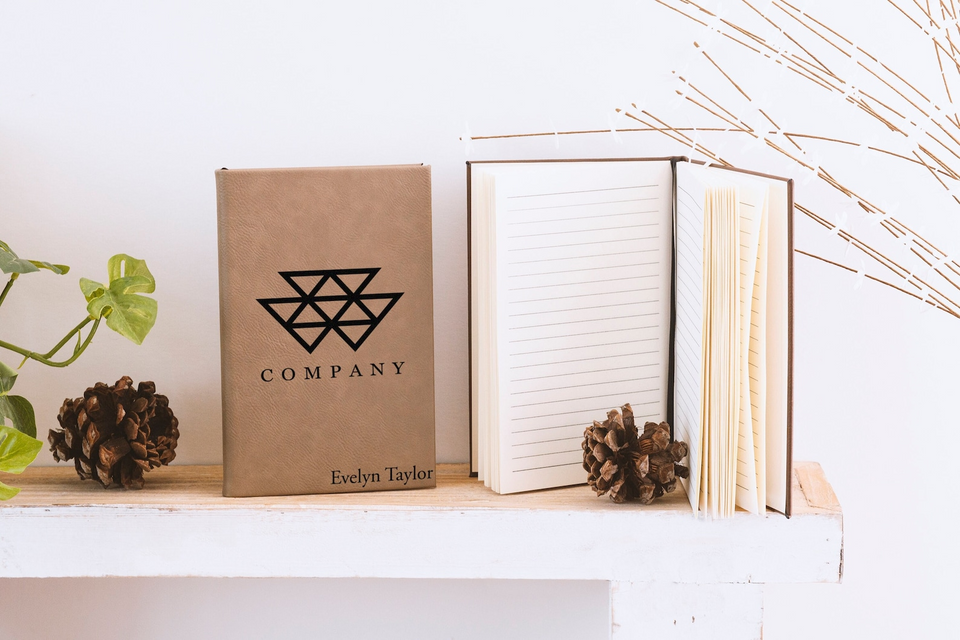 Personalized Leather Journal for Business Gifts