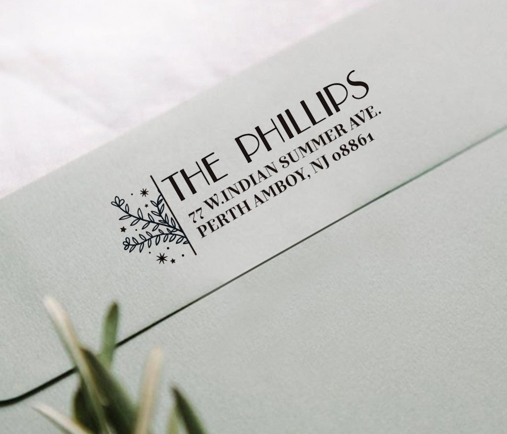 Personalized Self Inking Return Address Stamp