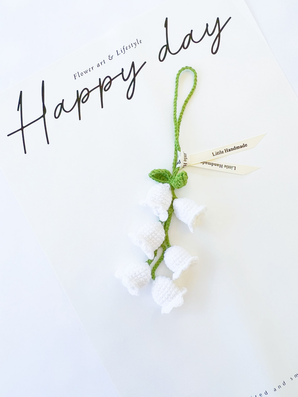 Crochet Lily of the Valley Hanging Decor